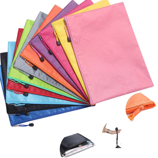 A4 Zipper Waterproof Document Bag