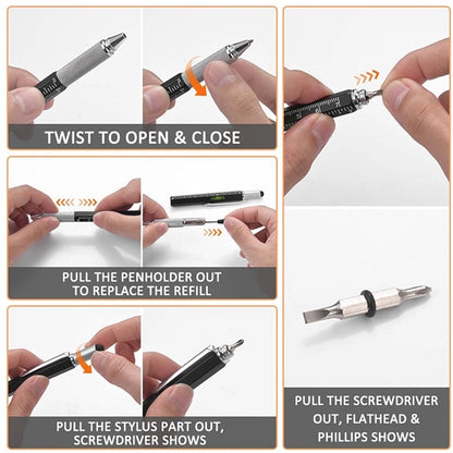 6 In 1 Multitool Pen