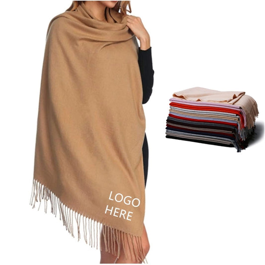 Wool Pashmina Shawl Wrap Scarf