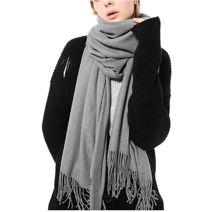 Wool Pashmina Shawl Wrap Scarf