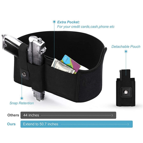 Belly Band Holster Concealed Carry -Gun