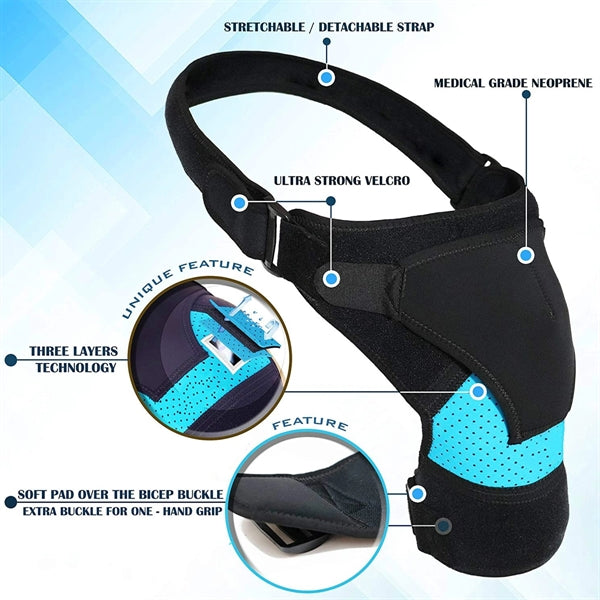 Adjustable Shoulder Brace Sleeve