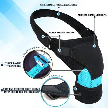 Adjustable Shoulder Brace Sleeve