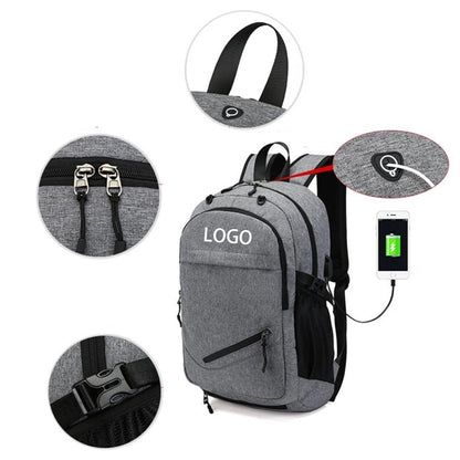 School Basketball Backpack With Usb Charging