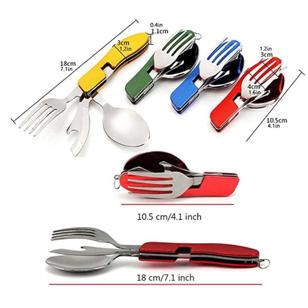 Camping Utensil Cutlery Set