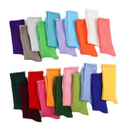 Cotton Socks Mid-Calf Synthetic