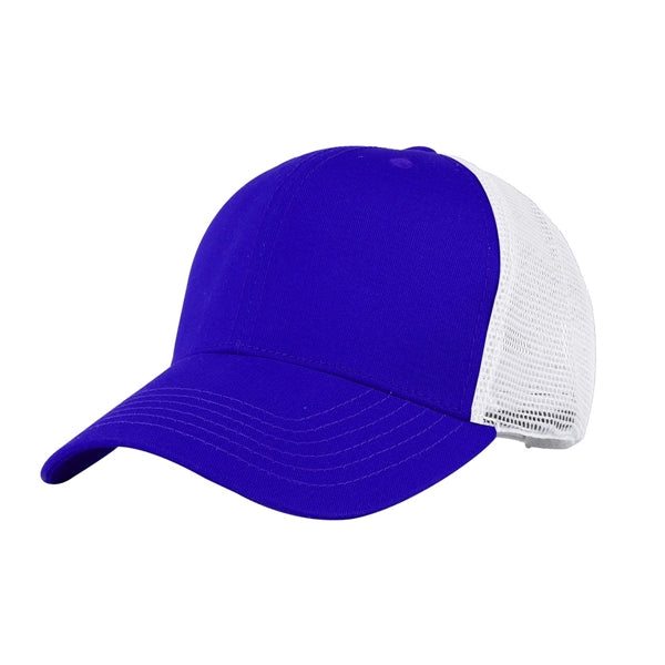 6 Panels Cotton Twill Mesh Back Cap