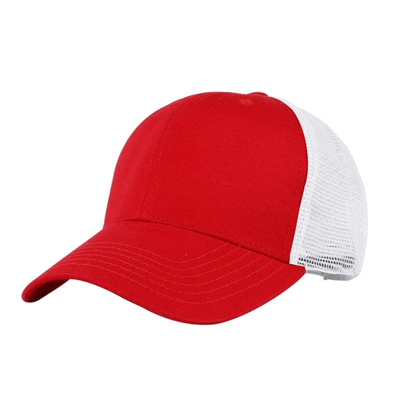 6 Panels Cotton Twill Mesh Back Cap