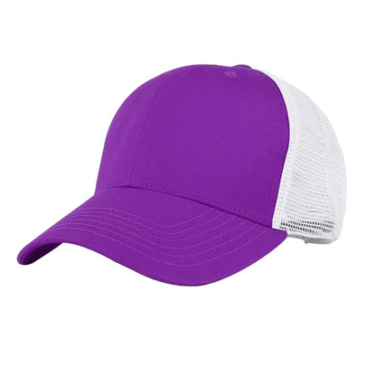 6 Panels Cotton Twill Mesh Back Cap