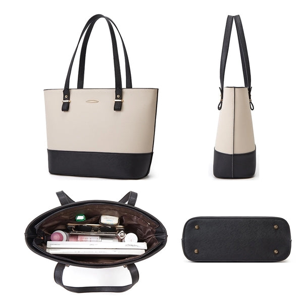 Tote Shoulder Crossbody Bags 3Pcs Purse Set