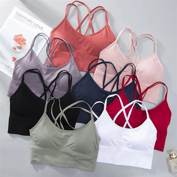 Cross Back Sport Bras