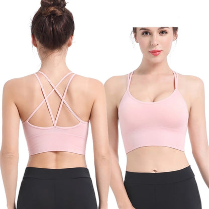 Cross Back Sport Bras