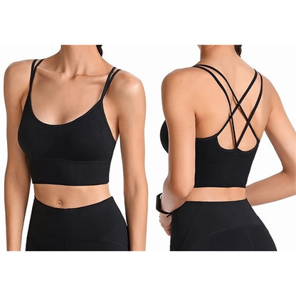 Cross Back Sport Bras