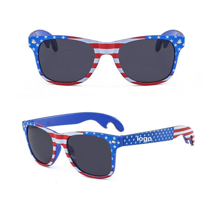Bottle Opener Patriotic Malibu Sunglasses