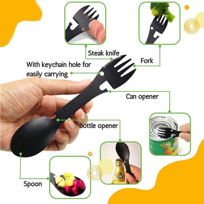 Multifunctional 5 In 1 Outdoor Spoon