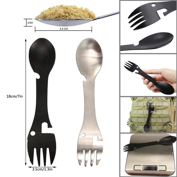 Multifunctional 5 In 1 Outdoor Spoon