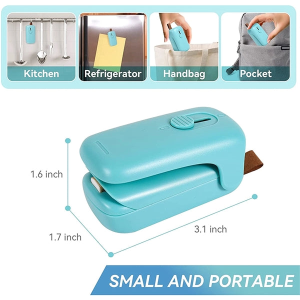 2 in 1 Heat Sealer and Cutter with Lanyard