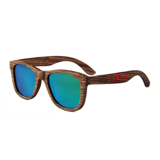 Vintage Wood Frame Sunglasses Men And Women Coating Lenses