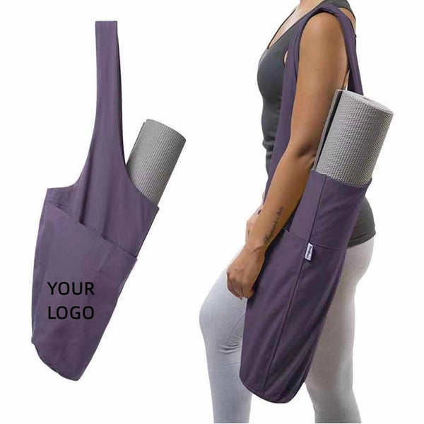 Eco Friendly Canvas Custom Yoga Mat Bag