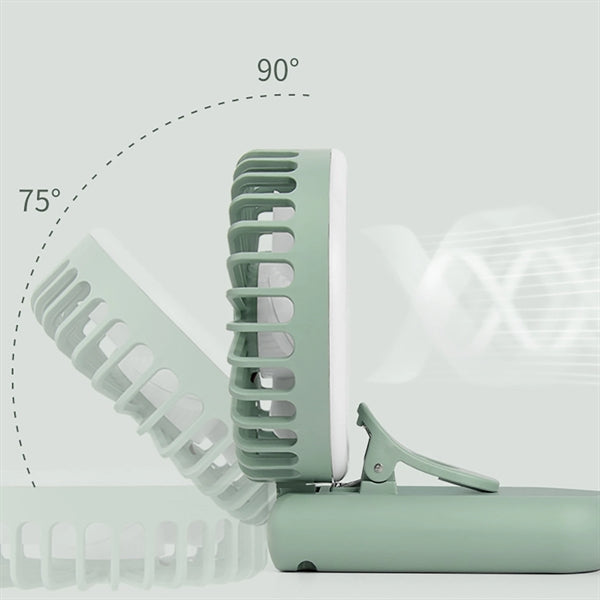 Mini Light Phone Clip Fan