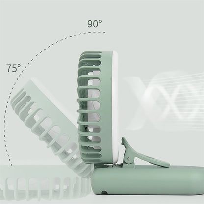 Mini Light Phone Clip Fan