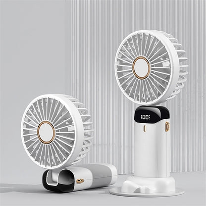 Led Digital Display Handheld Fan