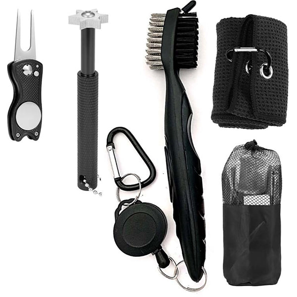 Golf Towel Brush Tool Kit