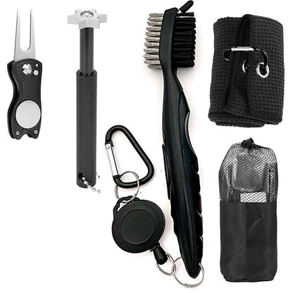 Golf Towel Brush Tool Kit