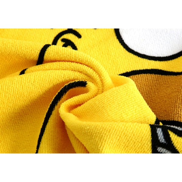 25"x 50" Sublimated Microfiber Terry Beach Towel