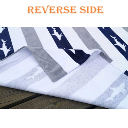 Sublimated Microfiber Terry Beach Towel