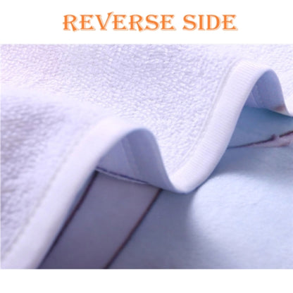 25"x 50" Sublimated Heavyweight Microfiber Beach Towel