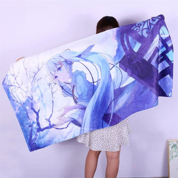 25"x 50" Sublimated Heavyweight Microfiber Beach Towel
