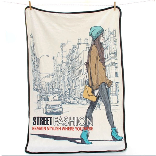25"x 50" Sublimated Microfiber Velour Beach Towel