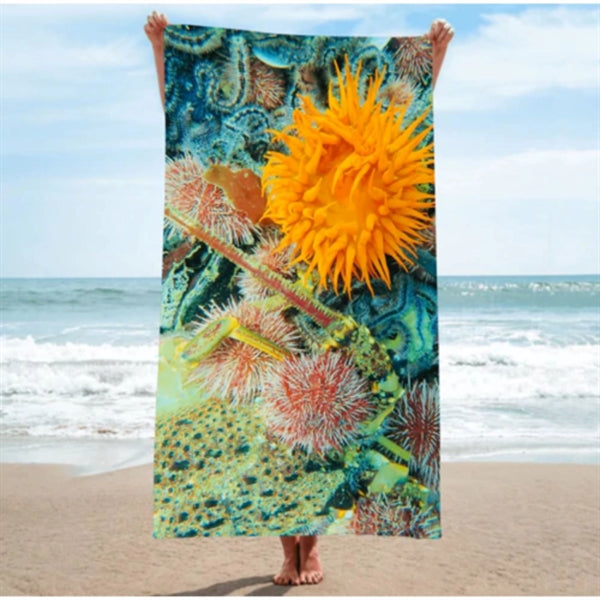 40" x 75" King size Sublimated Heavyweight Microfiber Beach