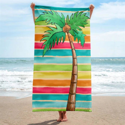 40" x 75" King size Sublimated Heavyweight Microfiber Beach