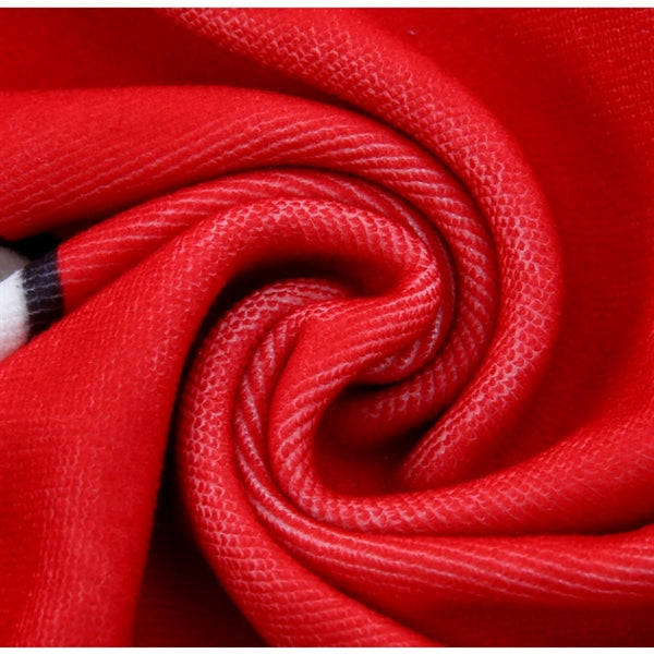 12"x 20" Sublimated Microfiber Velour Golf Towel w/ Grommet