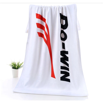 12"x 20" Sublimated Microfiber Velour Golf Towel w/ Grommet