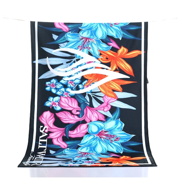 12"x 20" Sublimated Plush Microfiber Golf Towel w/ Grommet