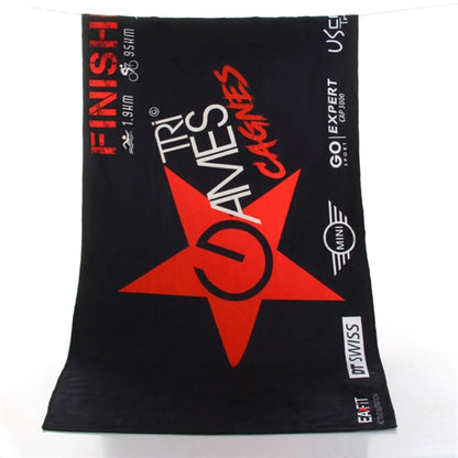 24"x 42" Sublimated Plush Microfiber Gym Towel