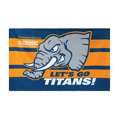 11"x 18" Sublimation Microfiber Velour Rally Towel