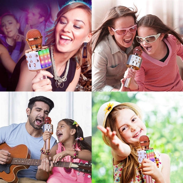 Wireless Bluetooth Karaoke Microphone
