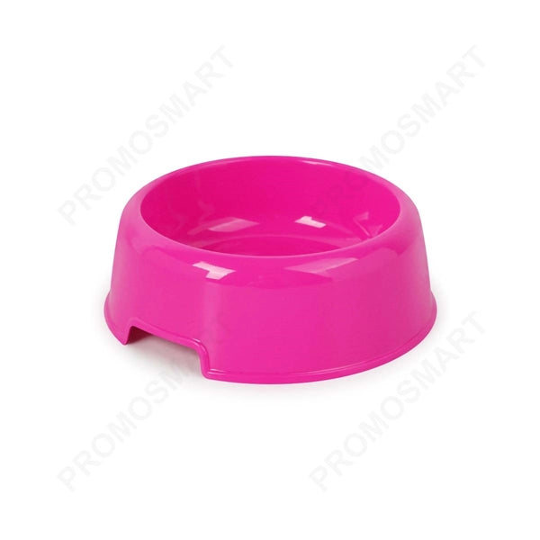 Solid Colors Plastic Pet Bowls