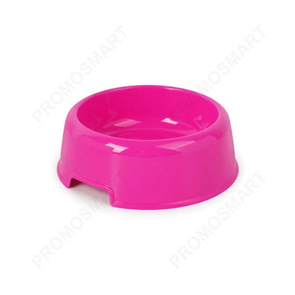 Solid Colors Plastic Pet Bowls