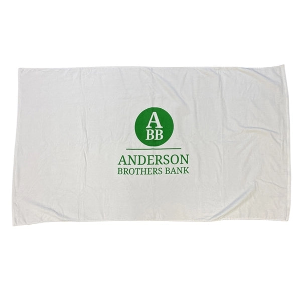 Velour Hemmed Beach Towel (35x60) 15lbs/dzn