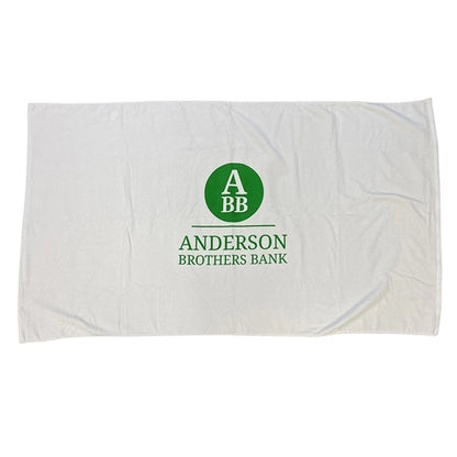 Velour Hemmed Beach Towel (35x60) 15lbs/dzn
