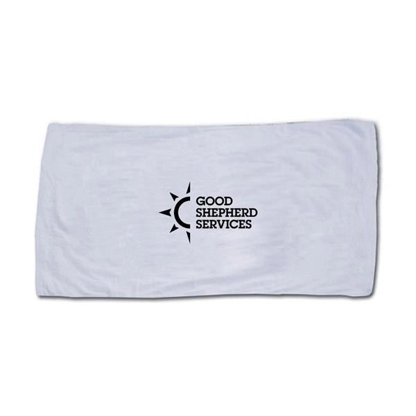 Velour Hemmed Beach Towel (35x60) 15lbs/dzn