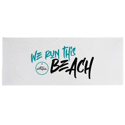 Velour Beach Towel Hemmed (30 X 60)  11lbs/dzn