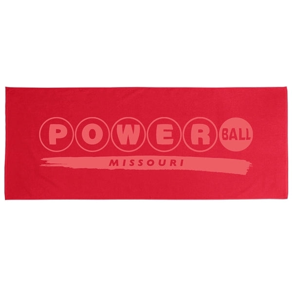 Velour Beach Towel Hemmed (30 X 60)  11lbs/dzn