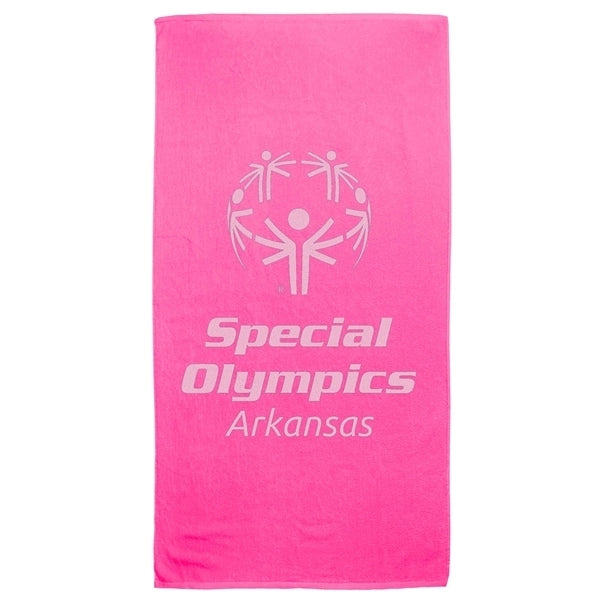 Large Velour Beach Towel Hemmed (35 X 60) 14lbs/dzn