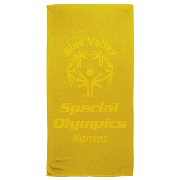 Large Velour Beach Towel Hemmed (35 X 60) 14lbs/dzn